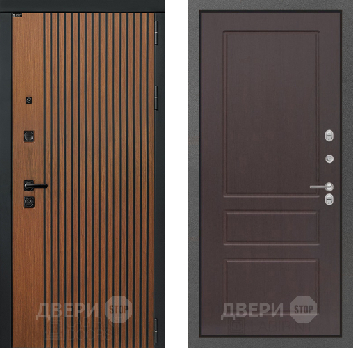 Дверь Лабиринт (LABIRINT) Шторм 03 Орех премиум в Жуковский