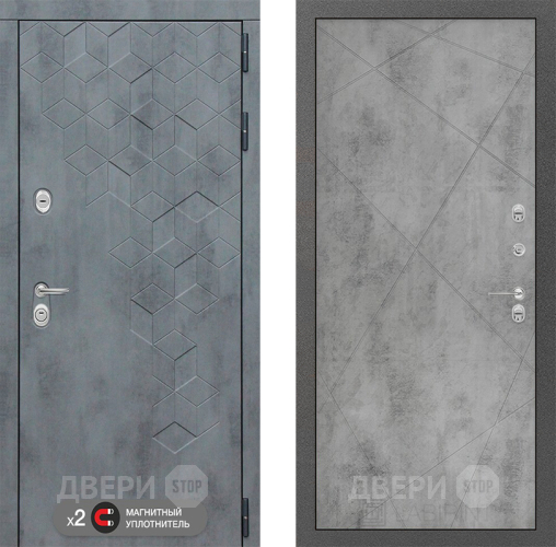 Входная металлическая Дверь Лабиринт (LABIRINT) Бетон 24 Бетон светлый в Жуковский