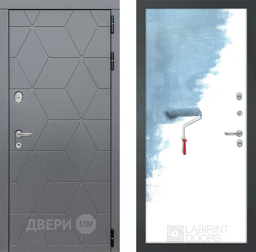 Дверь Лабиринт (LABIRINT) Cosmo 28 Под покраску в Жуковский