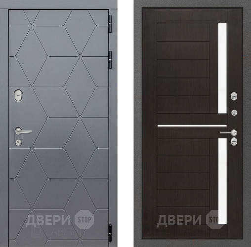Входная металлическая Дверь Лабиринт (LABIRINT) Cosmo 02 Венге в Жуковский