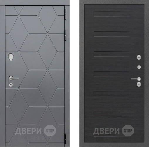 Входная металлическая Дверь Лабиринт (LABIRINT) Cosmo 14 Эковенге поперечный в Жуковский