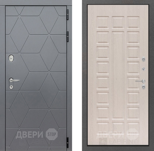 Дверь Лабиринт (LABIRINT) Cosmo 04 Беленый дуб в Жуковский