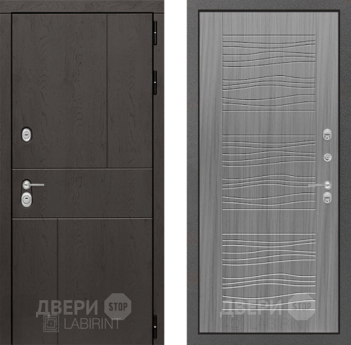 Входная металлическая Дверь Лабиринт (LABIRINT) Urban 06 Сандал грей в Жуковский