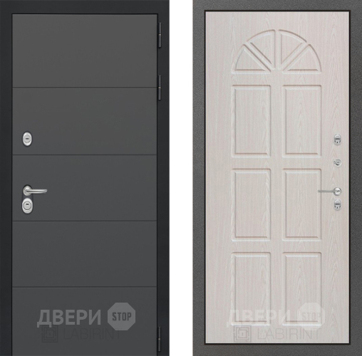 Входная металлическая Дверь Лабиринт (LABIRINT) Art 15 VINORIT Алмон 25 в Жуковский