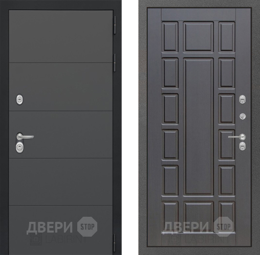 Входная металлическая Дверь Лабиринт (LABIRINT) Art 12 Венге в Жуковский