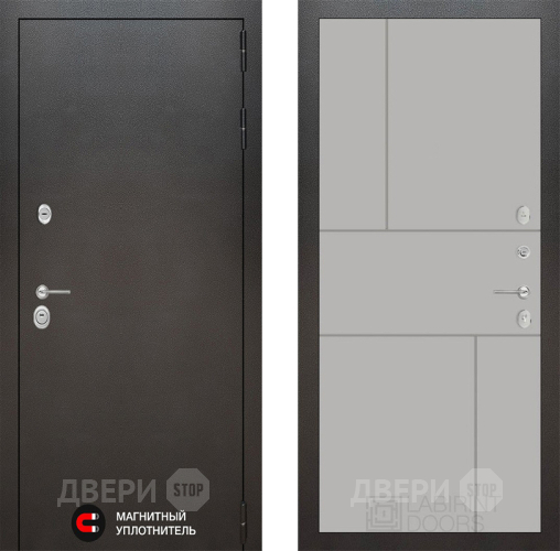 Входная металлическая Дверь Лабиринт (LABIRINT) Silver 21 Грей софт в Жуковский