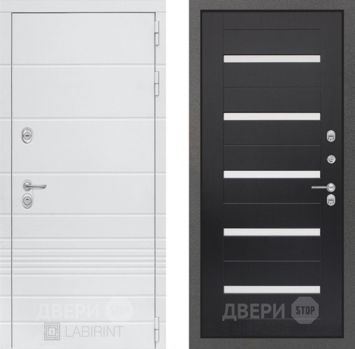 Входная металлическая Дверь Лабиринт (LABIRINT) Трендо 01 Венге в Жуковский