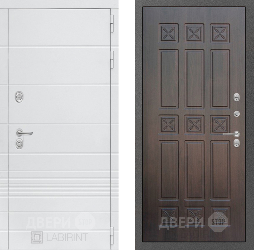 Входная металлическая Дверь Лабиринт (LABIRINT) Трендо 16 VINORIT Алмон 28 в Жуковский