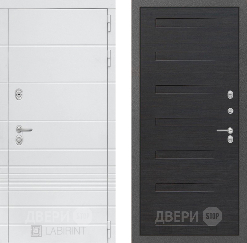 Входная металлическая Дверь Лабиринт (LABIRINT) Трендо 14 Эковенге поперечный в Жуковский