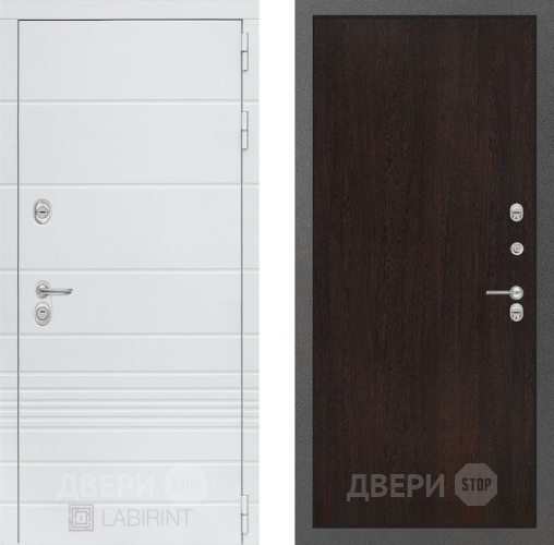 Входная металлическая Дверь Лабиринт (LABIRINT) Трендо 05 Венге в Жуковский