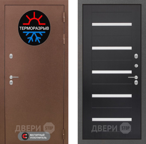 Входная металлическая Дверь Лабиринт (LABIRINT) Термо Магнит 01 Венге в Жуковский