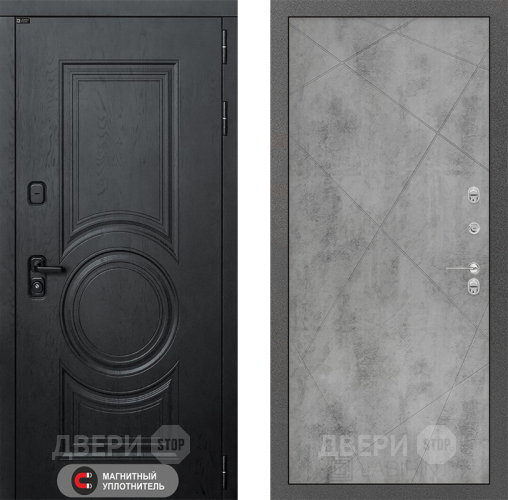 Дверь Лабиринт (LABIRINT) Гранд 24 Бетон светлый в Жуковский