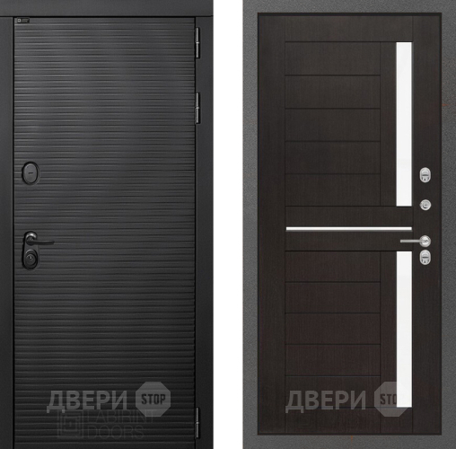 Входная металлическая Дверь Лабиринт (LABIRINT) Вулкано 02 Венге в Жуковский