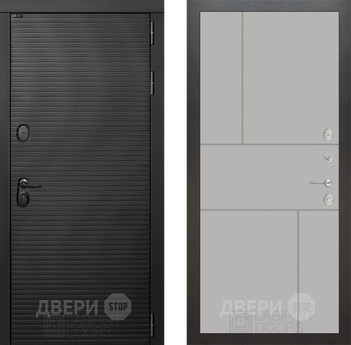 Входная металлическая Дверь Лабиринт (LABIRINT) Вулкано 21 Грей софт в Жуковский