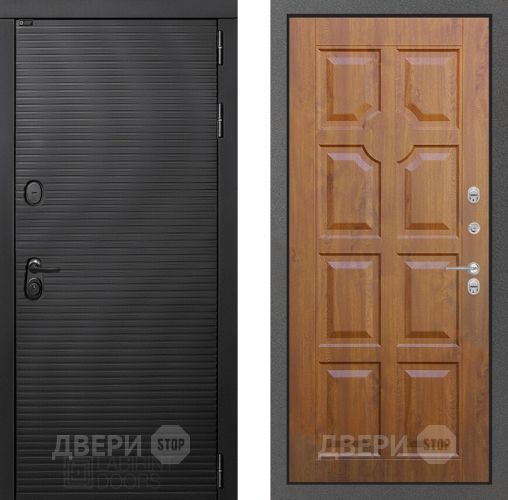 Входная металлическая Дверь Лабиринт (LABIRINT) Вулкано 17 Дуб золото в Жуковский