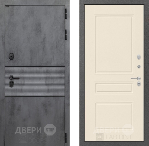 Дверь Лабиринт (LABIRINT) Инфинити 03 Крем софт в Жуковский
