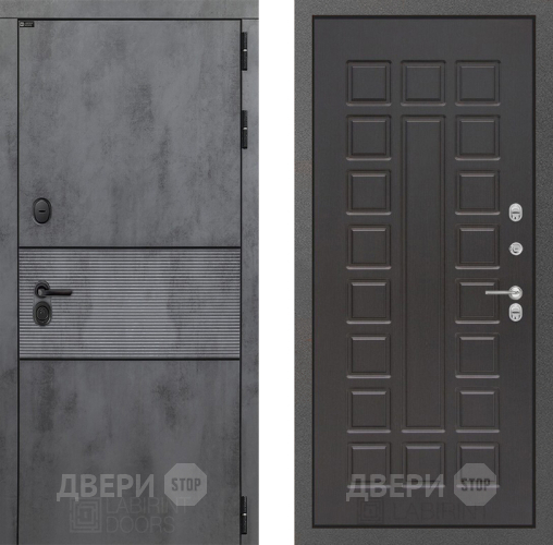 Входная металлическая Дверь Лабиринт (LABIRINT) Инфинити 04 Венге в Жуковский