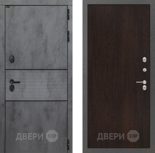 Входная металлическая Дверь Лабиринт (LABIRINT) Инфинити 05 Венге в Жуковский