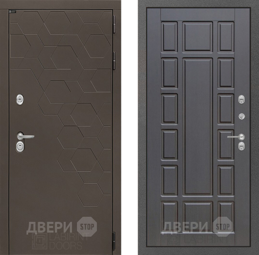 Дверь Лабиринт (LABIRINT) Смоки 12 Венге в Жуковский