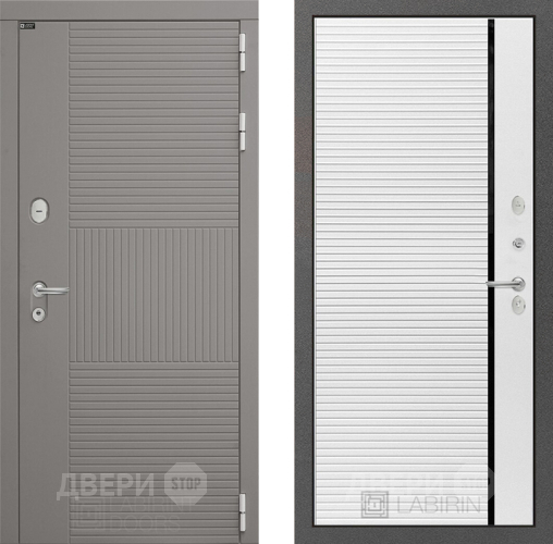 Дверь Лабиринт (LABIRINT) Формо 22 Белый софт в Жуковский