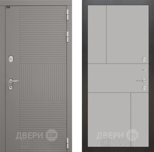 Входная металлическая Дверь Лабиринт (LABIRINT) Формо 21 Грей софт в Жуковский
