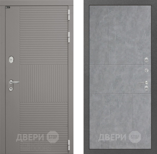 Входная металлическая Дверь Лабиринт (LABIRINT) Формо 21 Бетон светлый в Жуковский