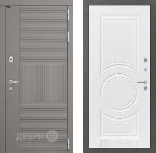 Дверь Лабиринт (LABIRINT) Формо 23 Белый софт в Жуковский