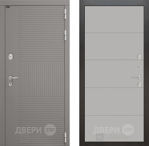 Дверь Лабиринт (LABIRINT) Формо 13 Грей софт в Жуковский