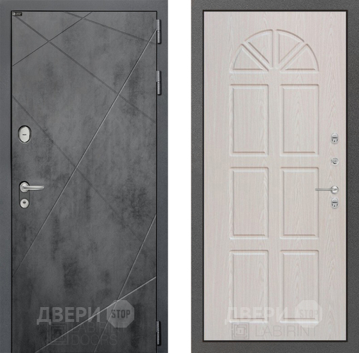 Входная металлическая Дверь Лабиринт (LABIRINT) Лофт 15 VINORIT Алмон 25 в Жуковский