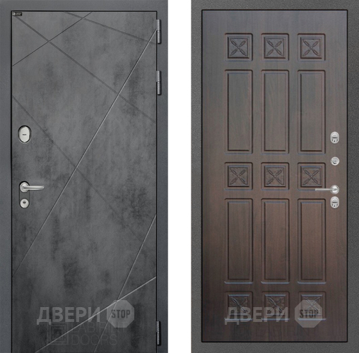 Входная металлическая Дверь Лабиринт (LABIRINT) Лофт 16 VINORIT Алмон 28 в Жуковский