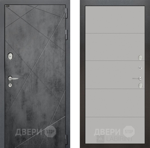 Дверь Лабиринт (LABIRINT) Лофт 13 Грей софт в Жуковский