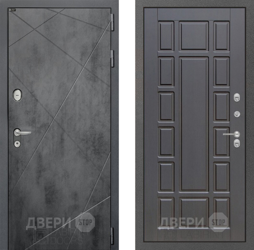 Входная металлическая Дверь Лабиринт (LABIRINT) Лофт 12 Венге в Жуковский
