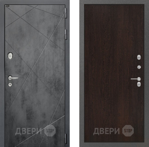 Входная металлическая Дверь Лабиринт (LABIRINT) Лофт 05 Венге в Жуковский