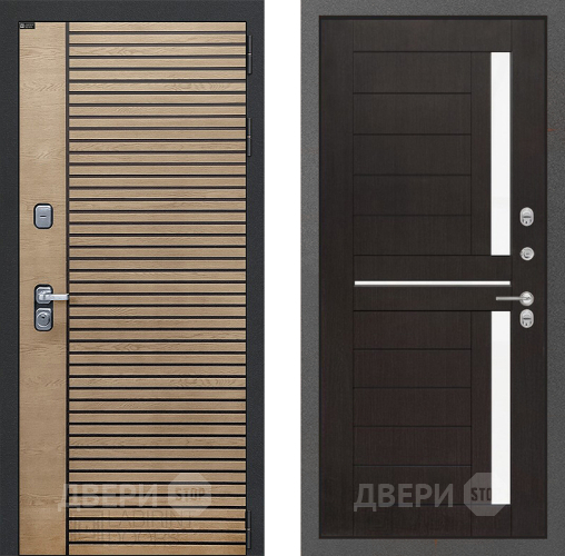 Входная металлическая Дверь Лабиринт (LABIRINT) Ritm 02 Венге в Жуковский