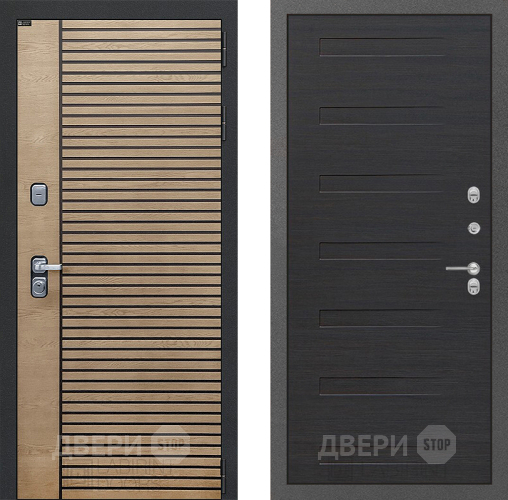 Входная металлическая Дверь Лабиринт (LABIRINT) Ritm 14 Эковенге поперечный в Жуковский