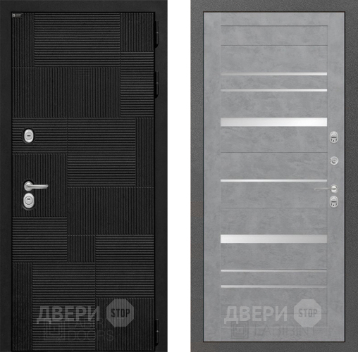Входная металлическая Дверь Лабиринт (LABIRINT) Pazl 20 Бетон светлый в Жуковский