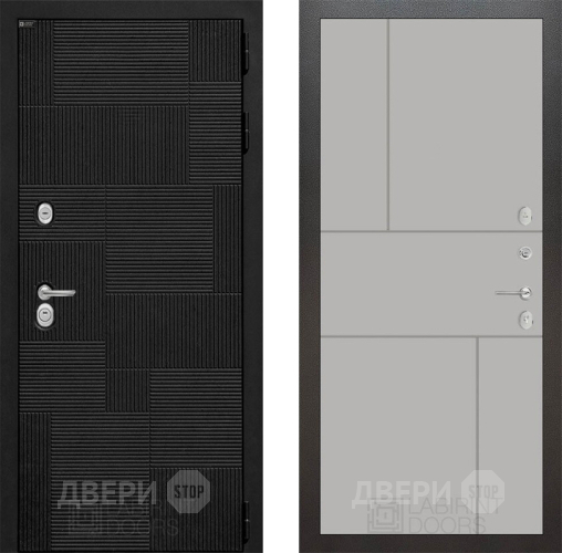 Входная металлическая Дверь Лабиринт (LABIRINT) Pazl 21 Грей софт в Жуковский
