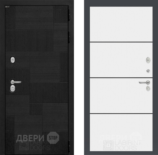 Дверь Лабиринт (LABIRINT) Pazl 25 Белый софт в Жуковский
