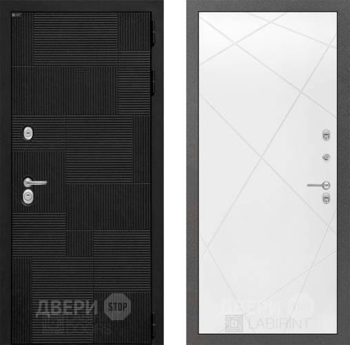 Дверь Лабиринт (LABIRINT) Pazl 24 Белый софт в Жуковский
