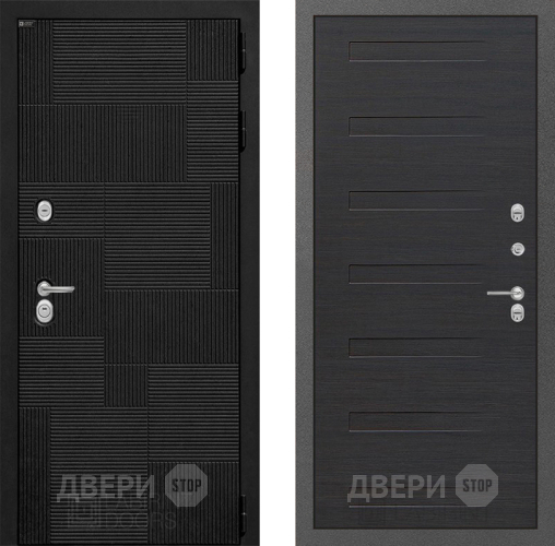 Входная металлическая Дверь Лабиринт (LABIRINT) Pazl 14 Эковенге поперечный в Жуковский