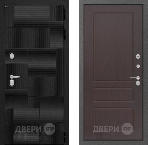 Входная металлическая Дверь Лабиринт (LABIRINT) Pazl 03 Орех премиум в Жуковский