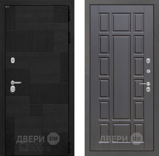 Входная металлическая Дверь Лабиринт (LABIRINT) Pazl 12 Венге в Жуковский