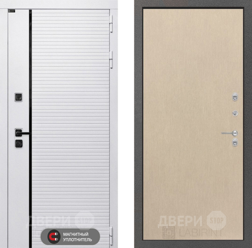 Входная металлическая Дверь Лабиринт (LABIRINT) Royal 05 Венге светлый в Жуковский