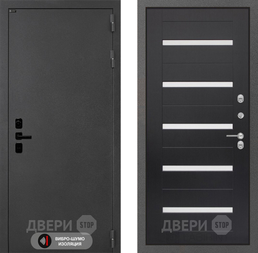 Входная металлическая Дверь Лабиринт (LABIRINT) Acustic 01 Венге в Жуковский