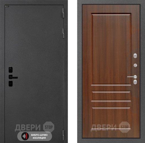 Входная металлическая Дверь Лабиринт (LABIRINT) Acustic 03 Орех бренди в Жуковский