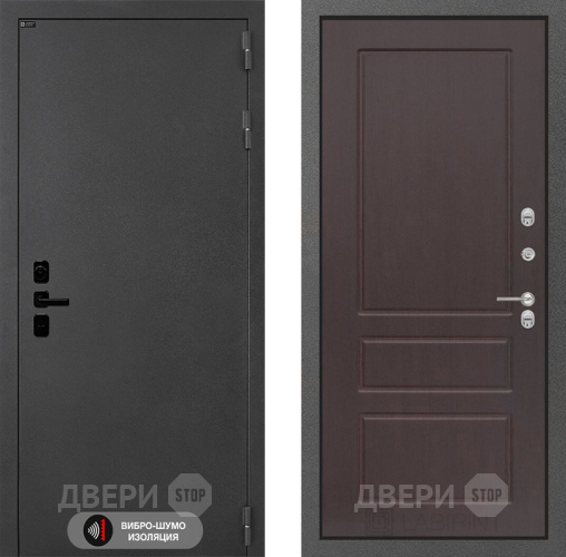 Входная металлическая Дверь Лабиринт (LABIRINT) Acustic 03 Орех премиум в Жуковский