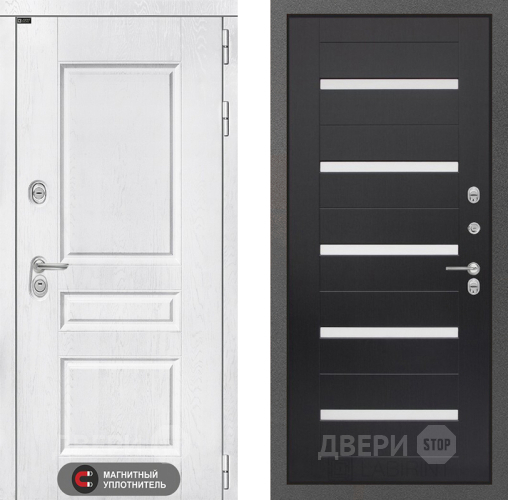 Входная металлическая Дверь Лабиринт (LABIRINT) Versal 01 Венге в Жуковский