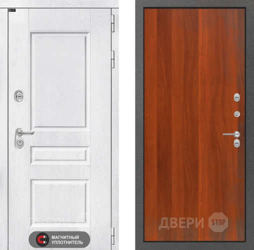 Входная металлическая Дверь Лабиринт (LABIRINT) Versal 05 Итальянский орех в Жуковский