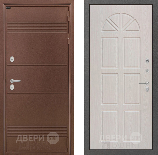 Входная металлическая Дверь Лабиринт (LABIRINT) Термо Лайт 15 VINORIT Алмон 25 в Жуковский