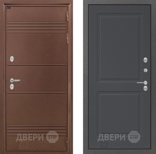 Дверь Лабиринт (LABIRINT) Термо Лайт 11 Графит софт в Жуковский